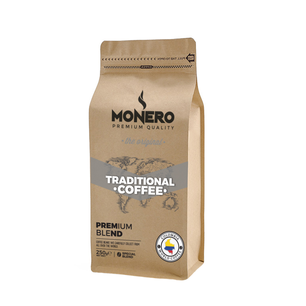 Monero Yöresel Filtre Kahve Kolombiya 250 Gr.