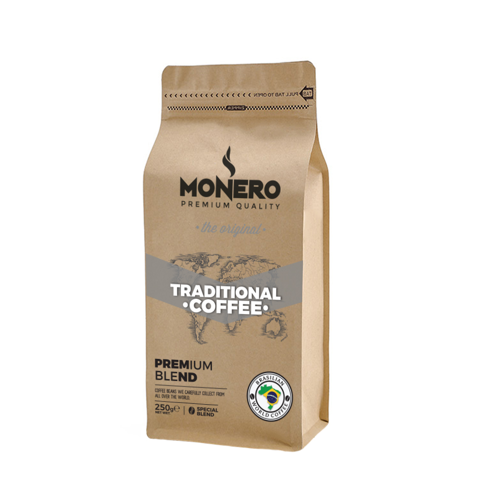 Monero Yöresel Filtre Kahve Brezilya 250 Gr.