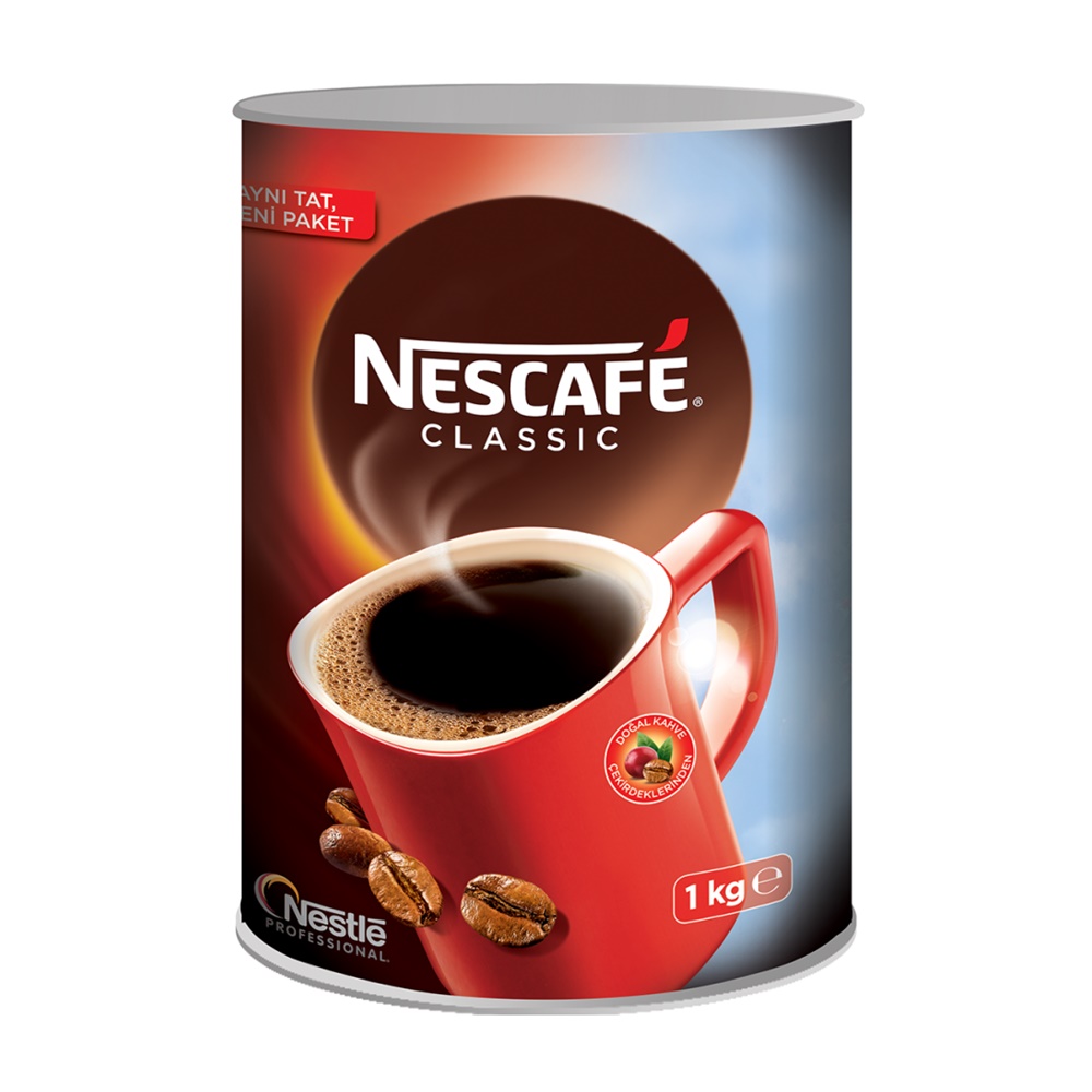 Nescafe Classic Teneke Kutu 1000 Gr