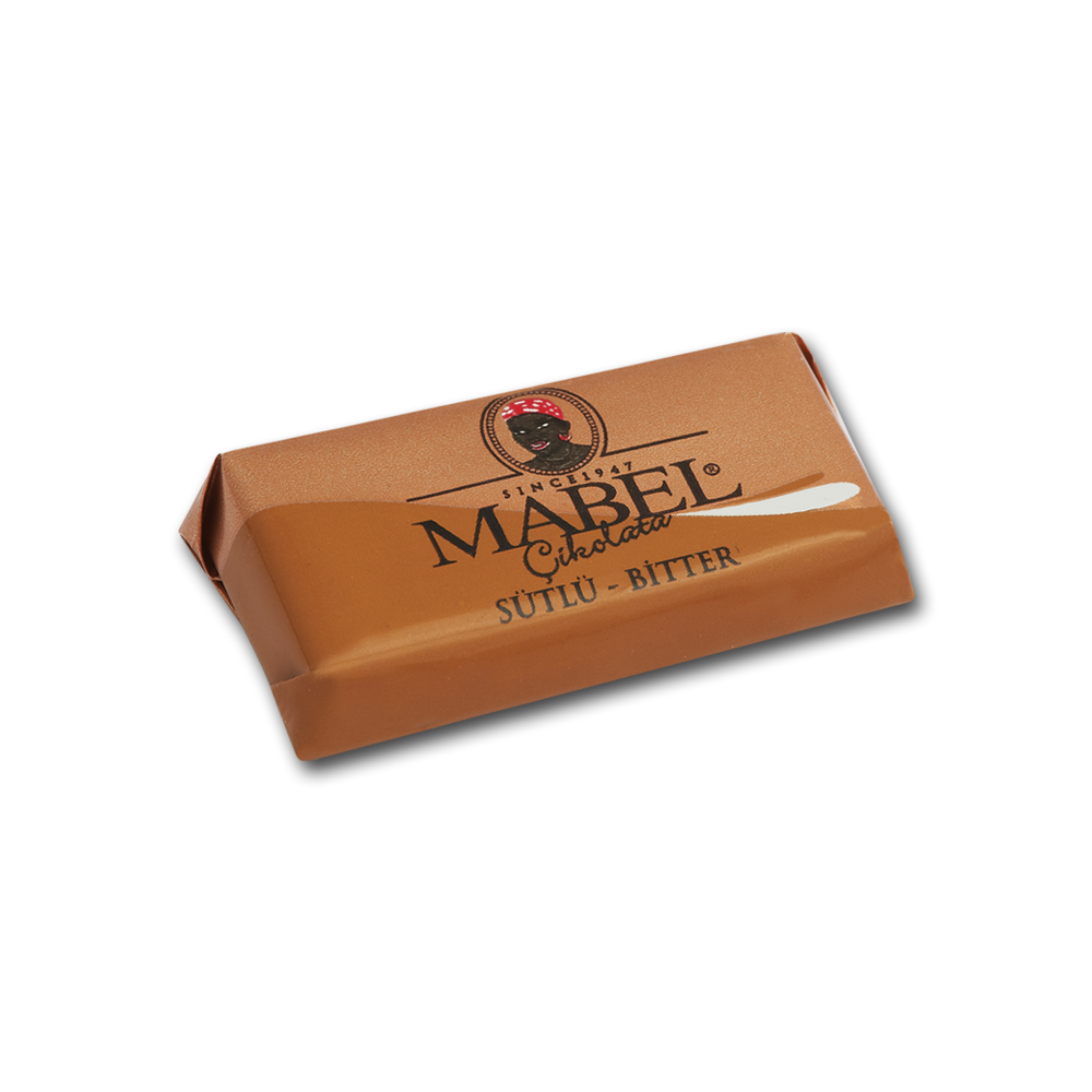 Mabel Sütlü Bitter Ýkiz Çikolata 3 kg (420 adet)